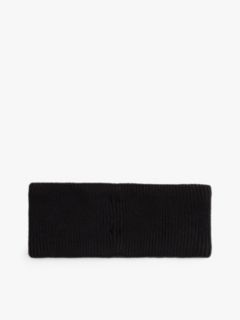 Kids' Essential Flag Embroidery Headband — Black 2