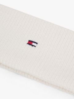 Kids' Essential Flag Embroidery Headband — White 3