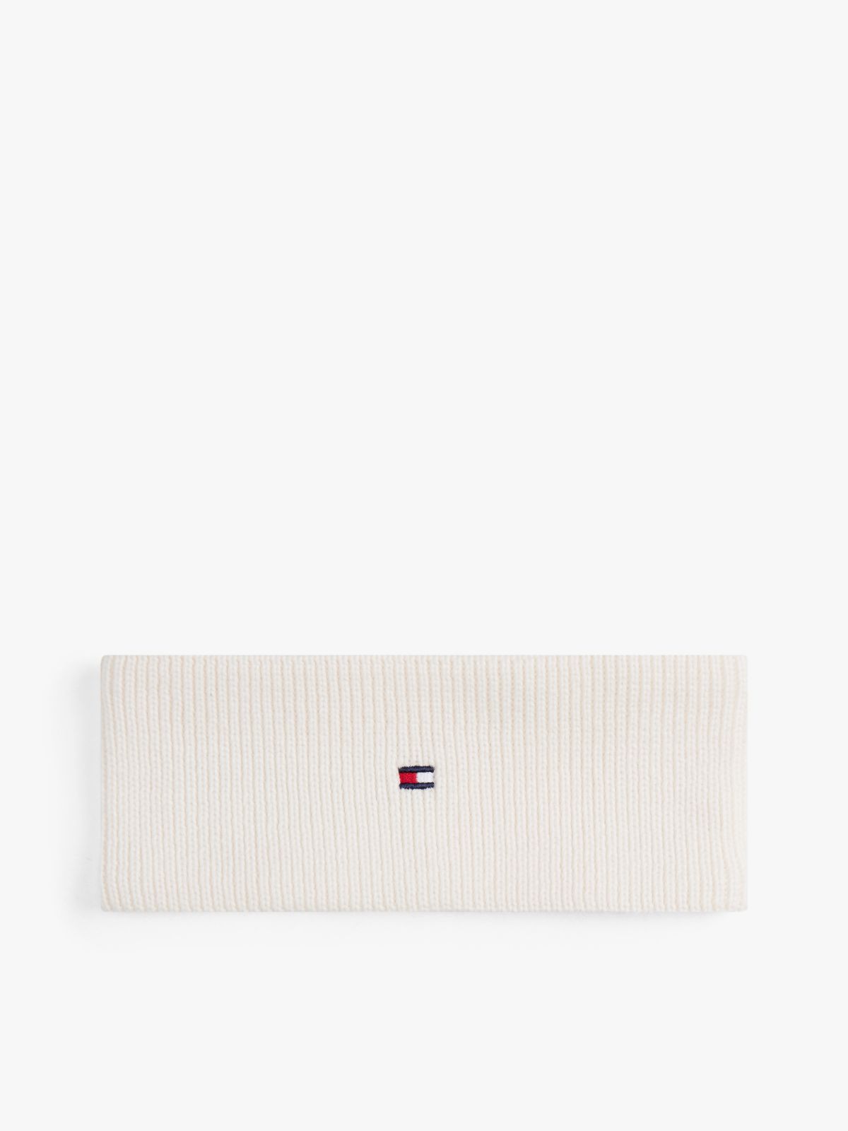 Kids' Essential Flag Embroidery Headband — White