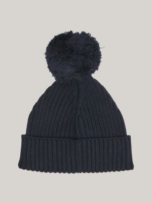 Pom Beanie Hat | BLUE Tommy Hilfiger