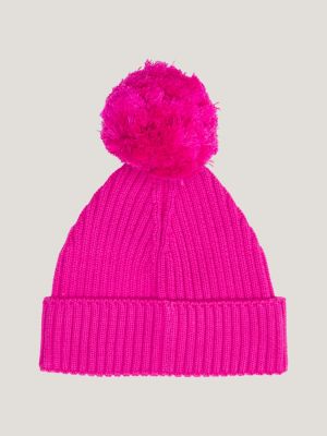 Un bonnet à pompon pour enfant