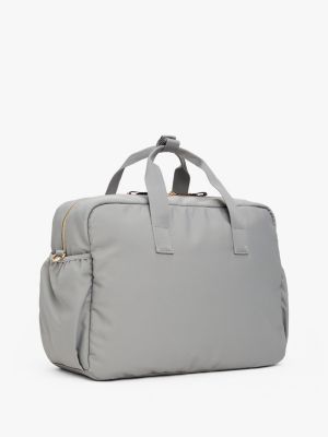 sac à langer à monogramme th gris pour enfant unisexe tommy hilfiger