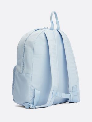 blau kids essential kuppelförmiger logo-rucksack für unisex kinder - tommy hilfiger