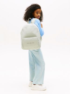 blue kids’ essential logo backpack for kids unisex tommy hilfiger