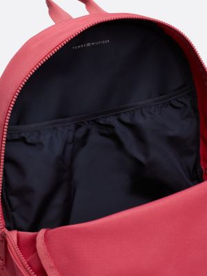 sac à dos essential à logo pour enfant rose pour enfant unisexe tommy hilfiger
