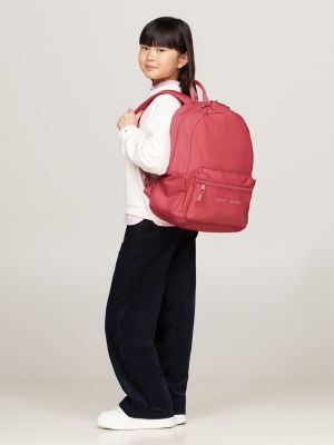 sac à dos essential à logo pour enfant rose pour enfant unisexe tommy hilfiger