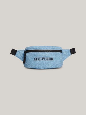 Riñonera Tommy Hilfiger Logo Turquesa Niño y Niña