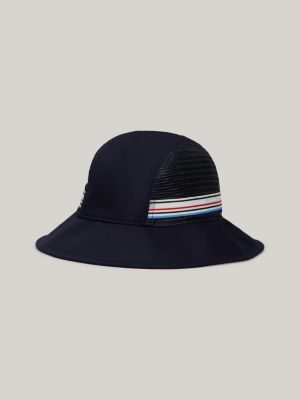 blue kids fischerhut mit mesh-einsätzen für unisex kinder - tommy hilfiger