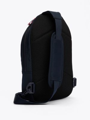 sac à bandoulière essential à logo pour enfant bleu pour enfants genre inclusif tommy hilfiger