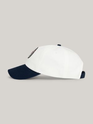 cappello tommy jeans international games color block bianco da unisex tommy jeans