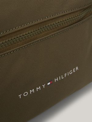 blue kids' essential signature colour-blocked backpack for kids unisex tommy hilfiger