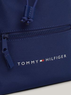 Kids Essential Woven Drawstring Bag Blue Tommy Hilfiger