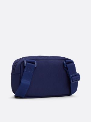 blue kids' essential camera bag for kids gender inclusive tommy hilfiger