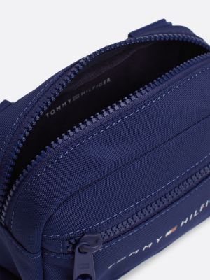 camera bag essential bambino/a blu da gender-inclusive bambini tommy hilfiger