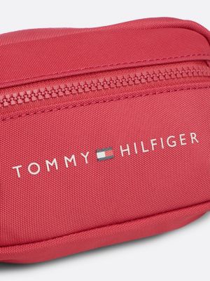 camera bag essential bambino/a rosso da gender-inclusive bambini tommy hilfiger