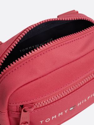 camera bag essential bambino/a rosso da gender-inclusive bambini tommy hilfiger