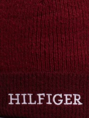 berretto hilfiger monotype bambino/a rosso da gender-inclusive bambini tommy hilfiger