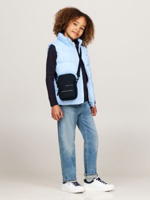 petit sac reporter essential pour enfant bleu pour enfant unisexe tommy hilfiger