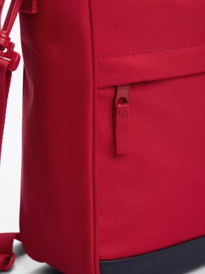 borsa essential bambino/a con logo rosso da gender-inclusive bambini tommy hilfiger