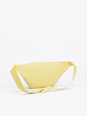 yellow kids' essential logo bum bag for kids gender inclusive tommy hilfiger