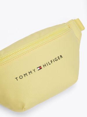 yellow kids' essential logo bum bag for kids gender inclusive tommy hilfiger