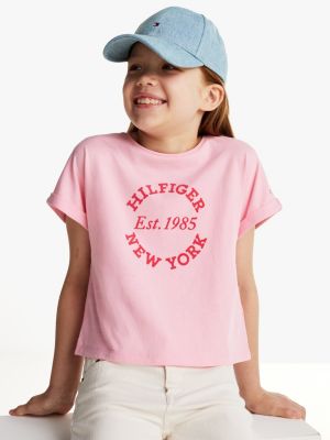 blau kids essential baseball-cap aus denim für gender-inclusive kinder - tommy hilfiger