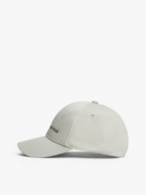 green kids' essential logo baseball cap for kids gender inclusive tommy hilfiger