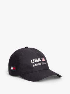 Tommy x U.S. Sail GP Team Water Repellent Baseball Cap — Black 1