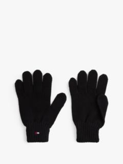Flag Embroidery Beanie And Gloves Gift Set — Black 3