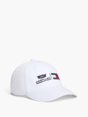 casquette à logo th x cadillac formula 1® team white pour adultes genre inclusif tommy hilfiger