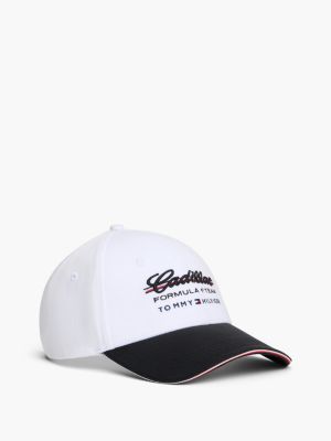 white th x cadillac formula 1® team logo baseball cap for adults gender inclusive tommy hilfiger