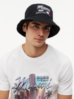 TH x Cadillac Formula 1® Team Miami Logo Bucket Hat — Black 4