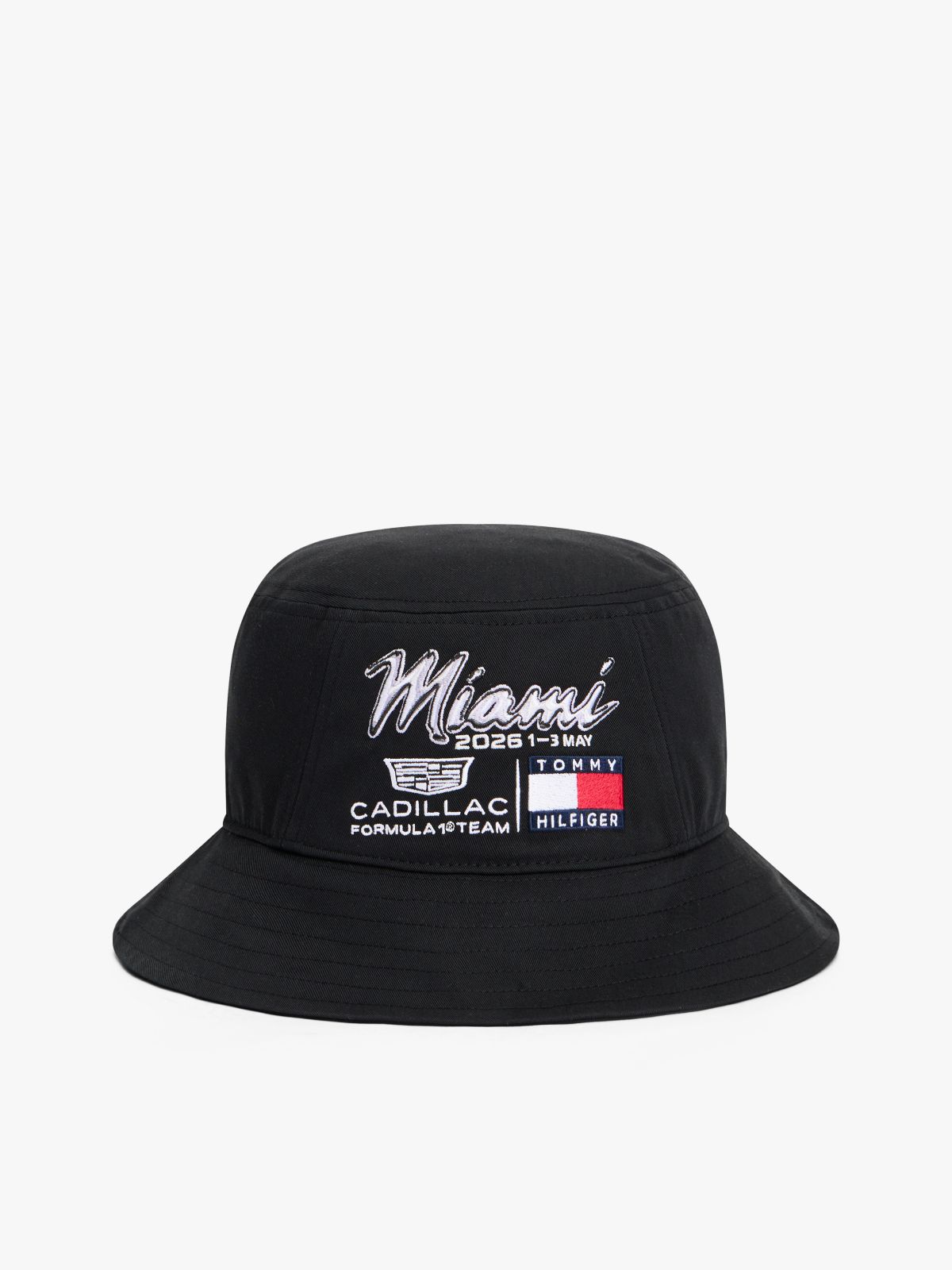TH x Cadillac Formula 1® Team Miami Logo Bucket Hat — Black