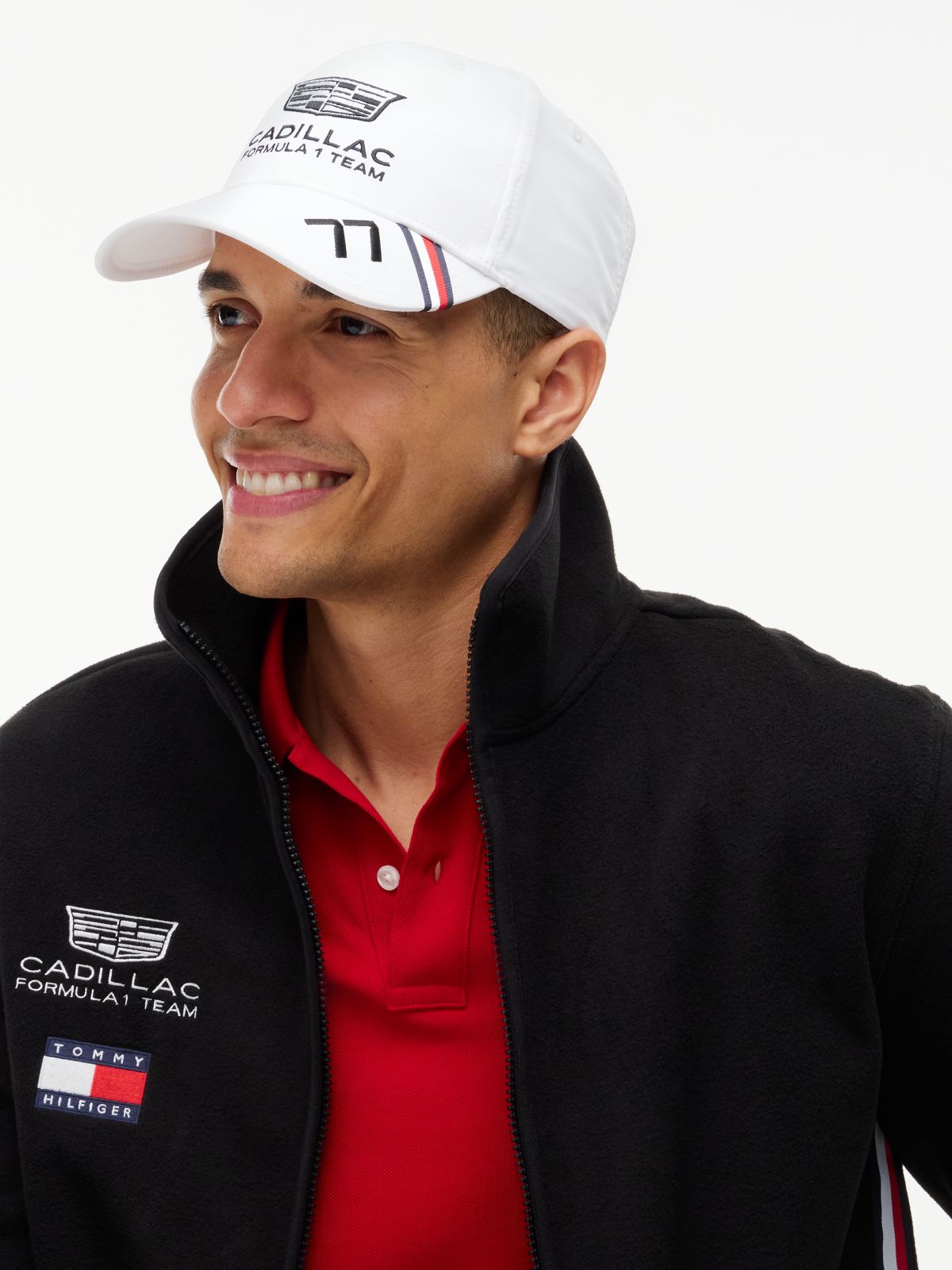 TH x Cadillac Formula 1® Team Valtteri Bottas 77 Baseball Cap — White