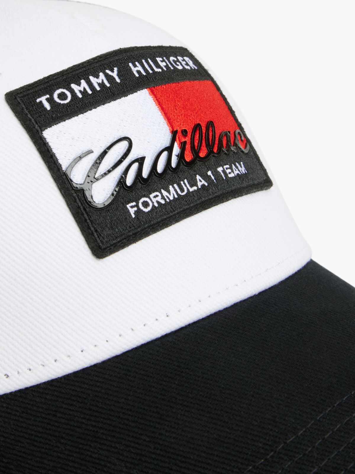TH x Cadillac Formula 1® Team Logo Trucker Cap — White