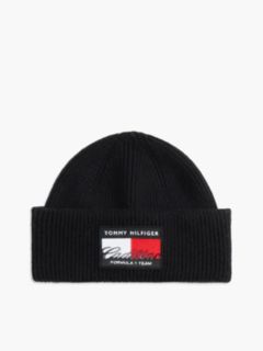 TH x Cadillac Formula 1® Team Flag Logo Beanie — Black 1