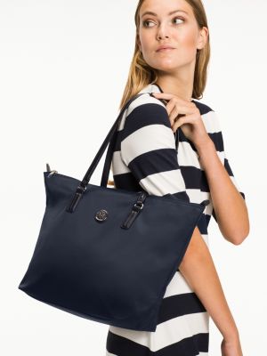 tommy hilfiger nylon tote