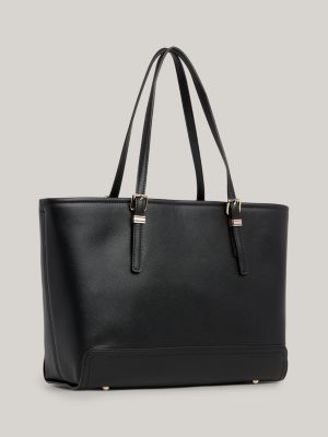 tommy hilfiger tote black