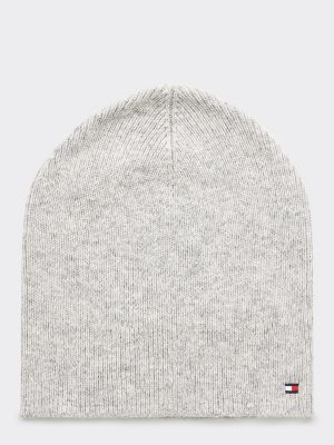 tommy hilfiger grey beanie