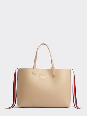 tommy hilfiger bag beige