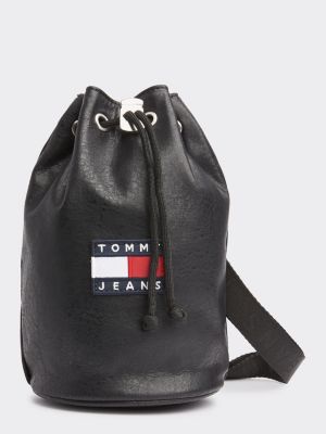 tommy jeans crest heritage sling bag