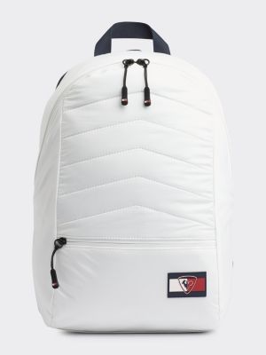 white tommy hilfiger backpack
