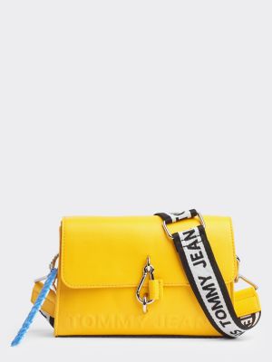 tommy hilfiger yellow purse