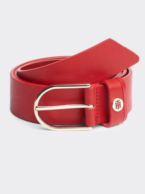 red tommy hilfiger belt