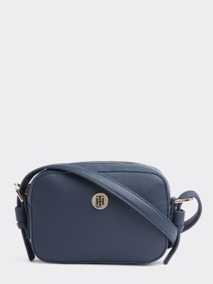 tommy classics hoodie met monogram