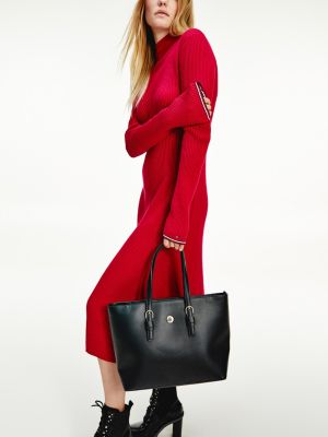 tommy hilfiger nylon blend tote
