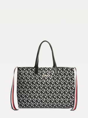 Tommy Icon Tote | BLACK | Tommy Hilfiger