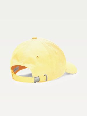 tommy hilfiger cap yellow