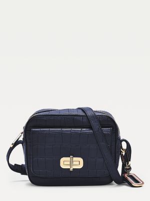 tommy hilfiger leather handbag