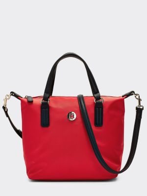 tommy hilfiger nylon blend tote